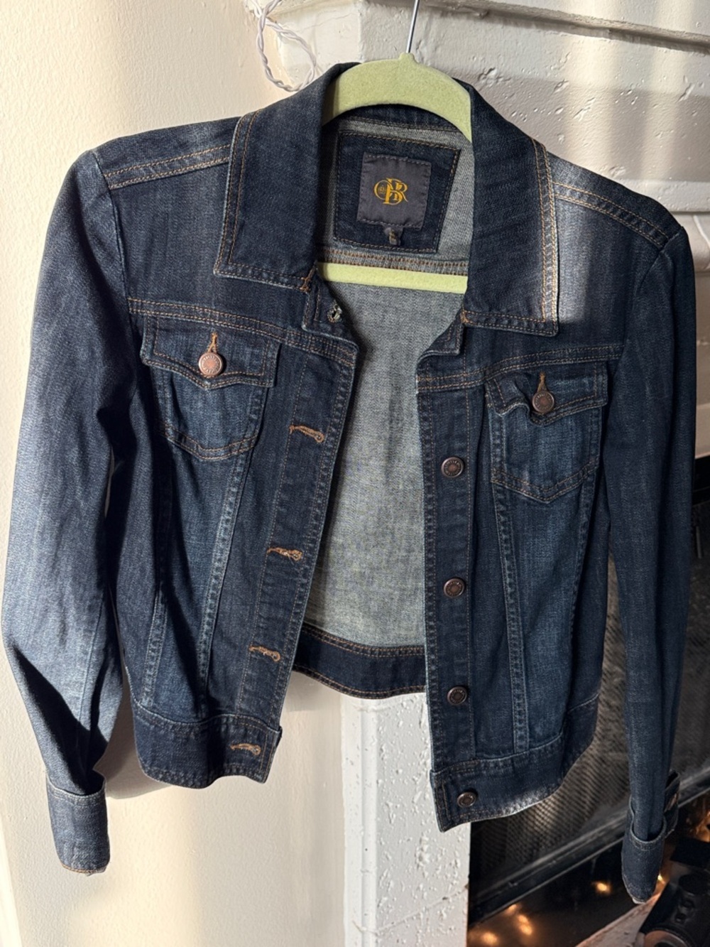 Dark Blue Denim Jean Jacket